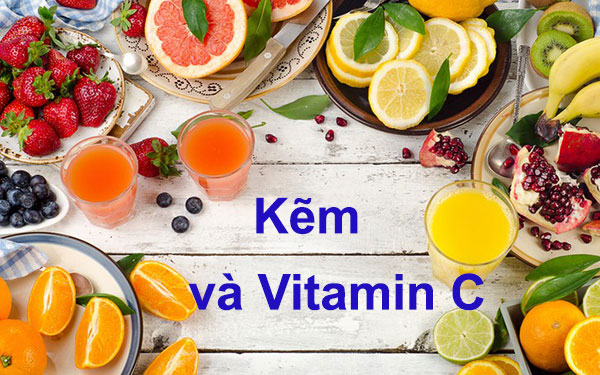 Một sản phẩm có công thức kết hợp kẽm và vitamin C mang lại tác dụng kép